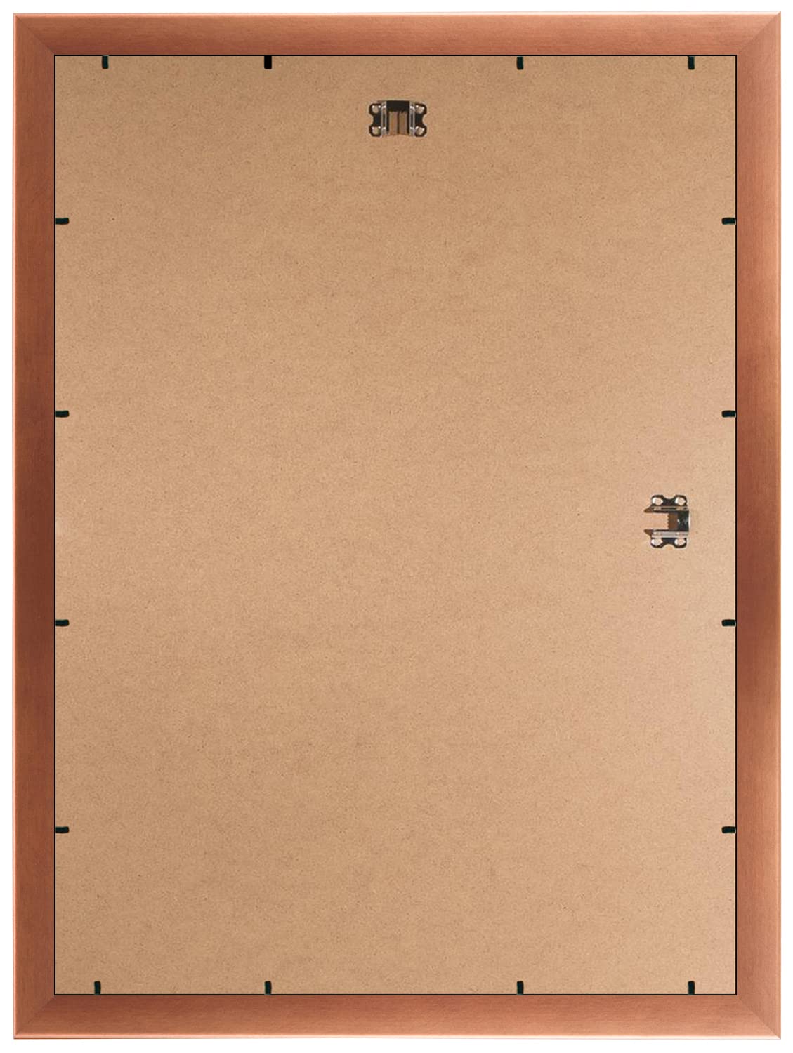Cornice Foto ByMoris 15x25 Cm – Legno MDF Nero Opaco Con Vetro Acrilico Antiriflesso, Fatta A Mano In Germania