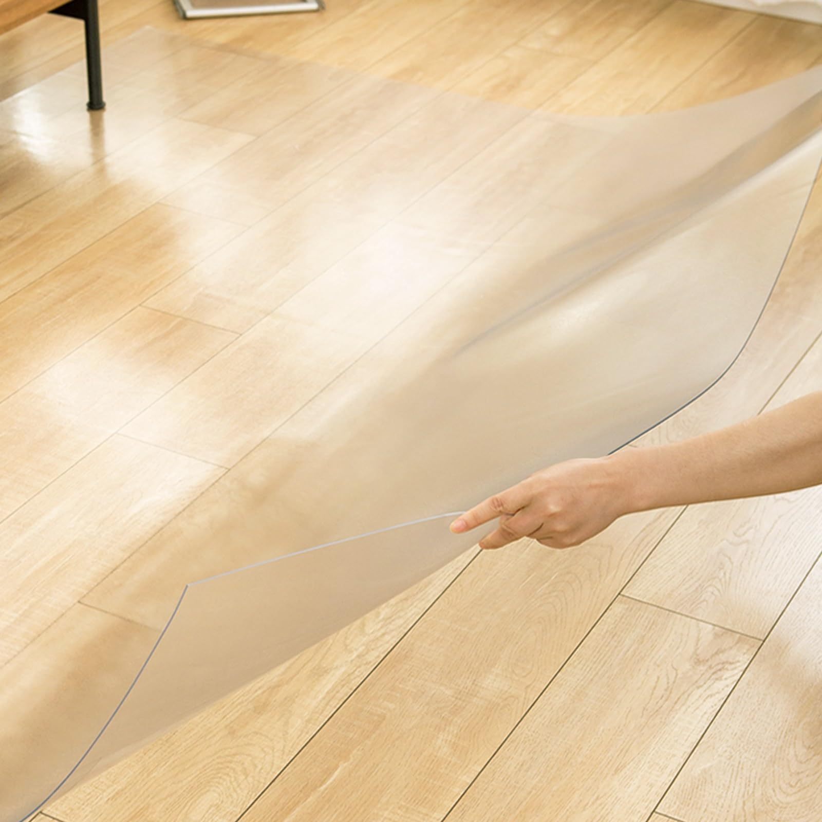 New Chair Mat Transparent PVC Home Office Floor Mat Desk Protect Mat for Kitchen Dresser Living Room Bedroom