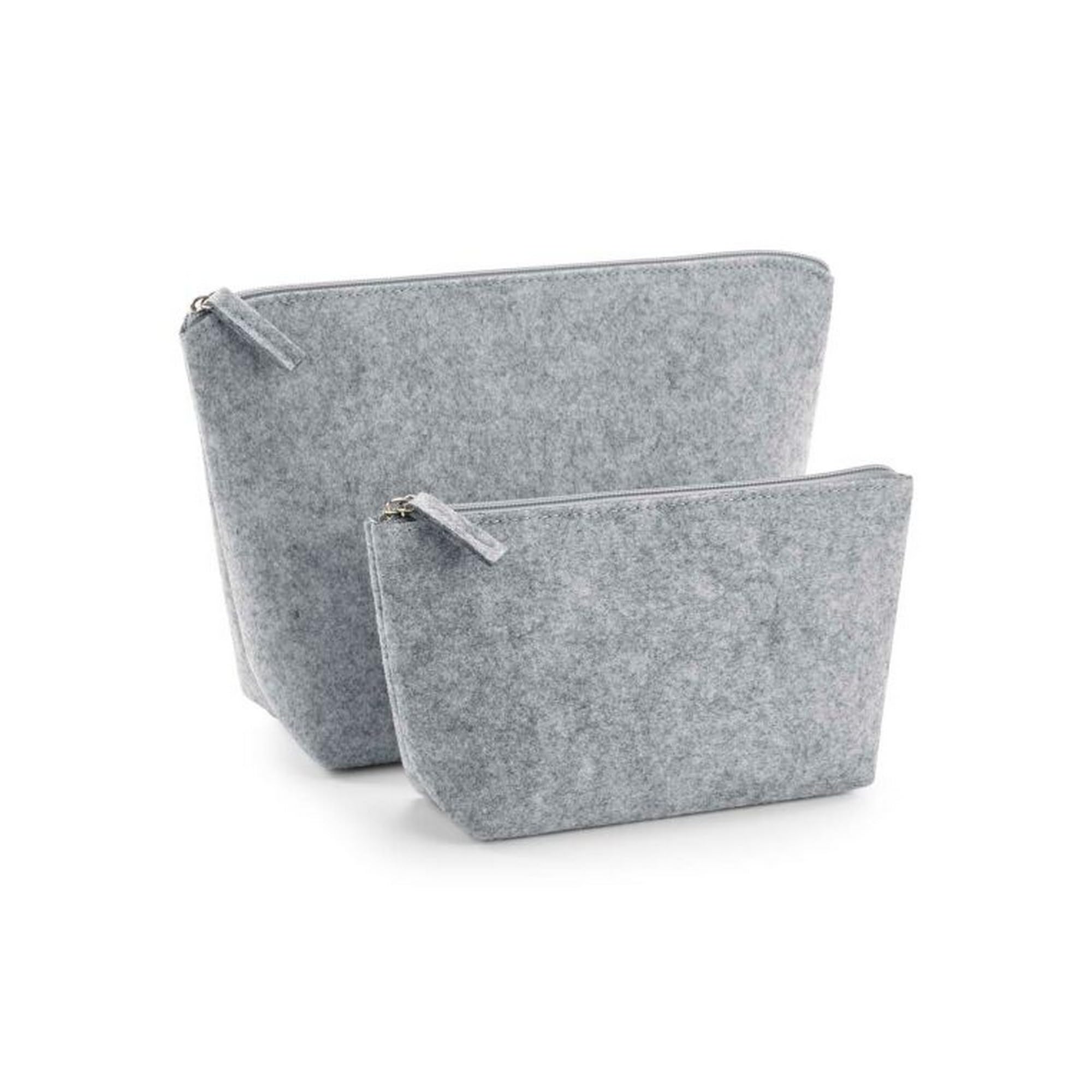 Bagbase Grey Melange Bg724 Bag For Felt Accessories - Size M