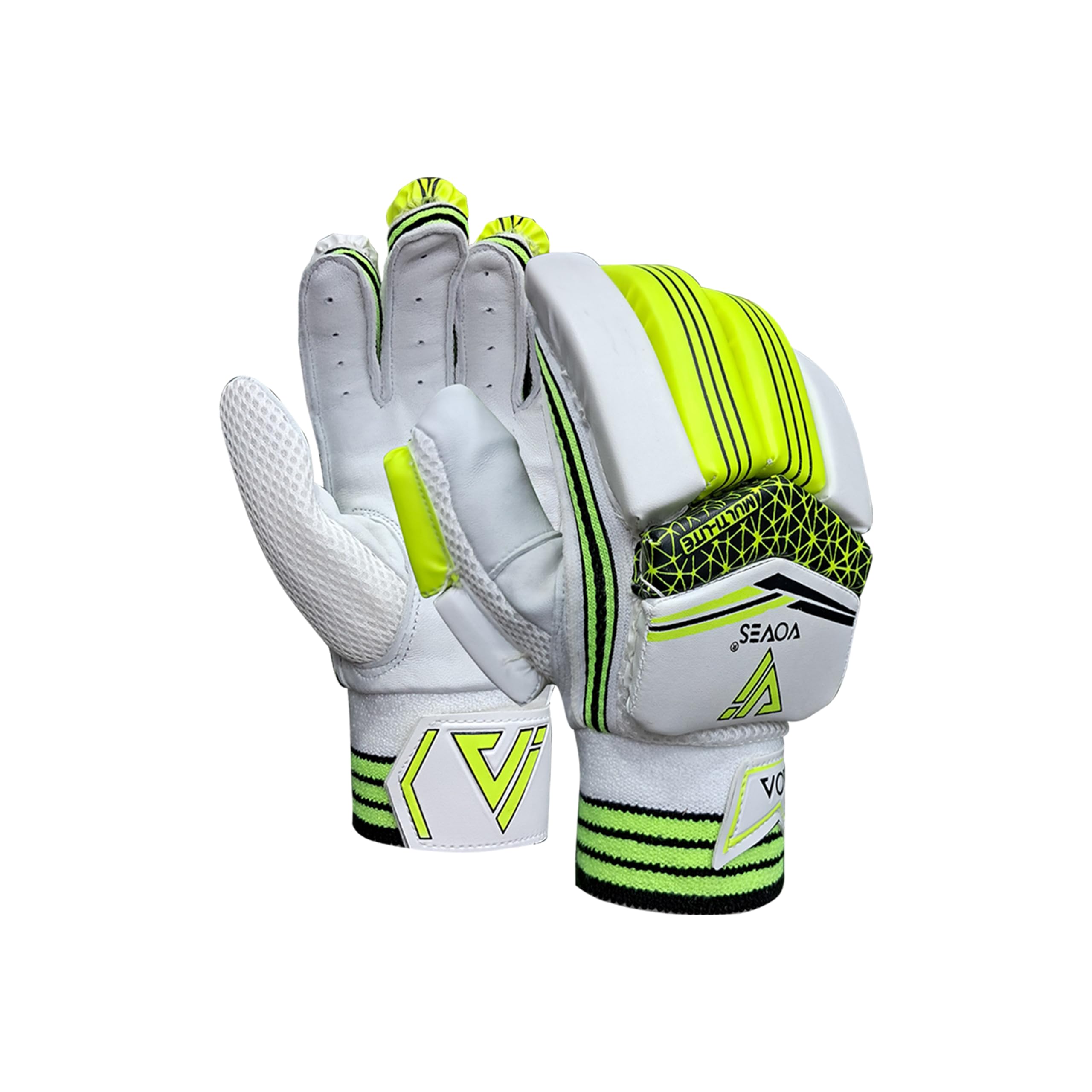 VOVES Cricket Batting Multilite Gloves, Ideal for Adult Right Hand (Material: Premium PVC, Color: White) (B0D76Y4HFJ) Amazon Price History, Amazon Price Tracker