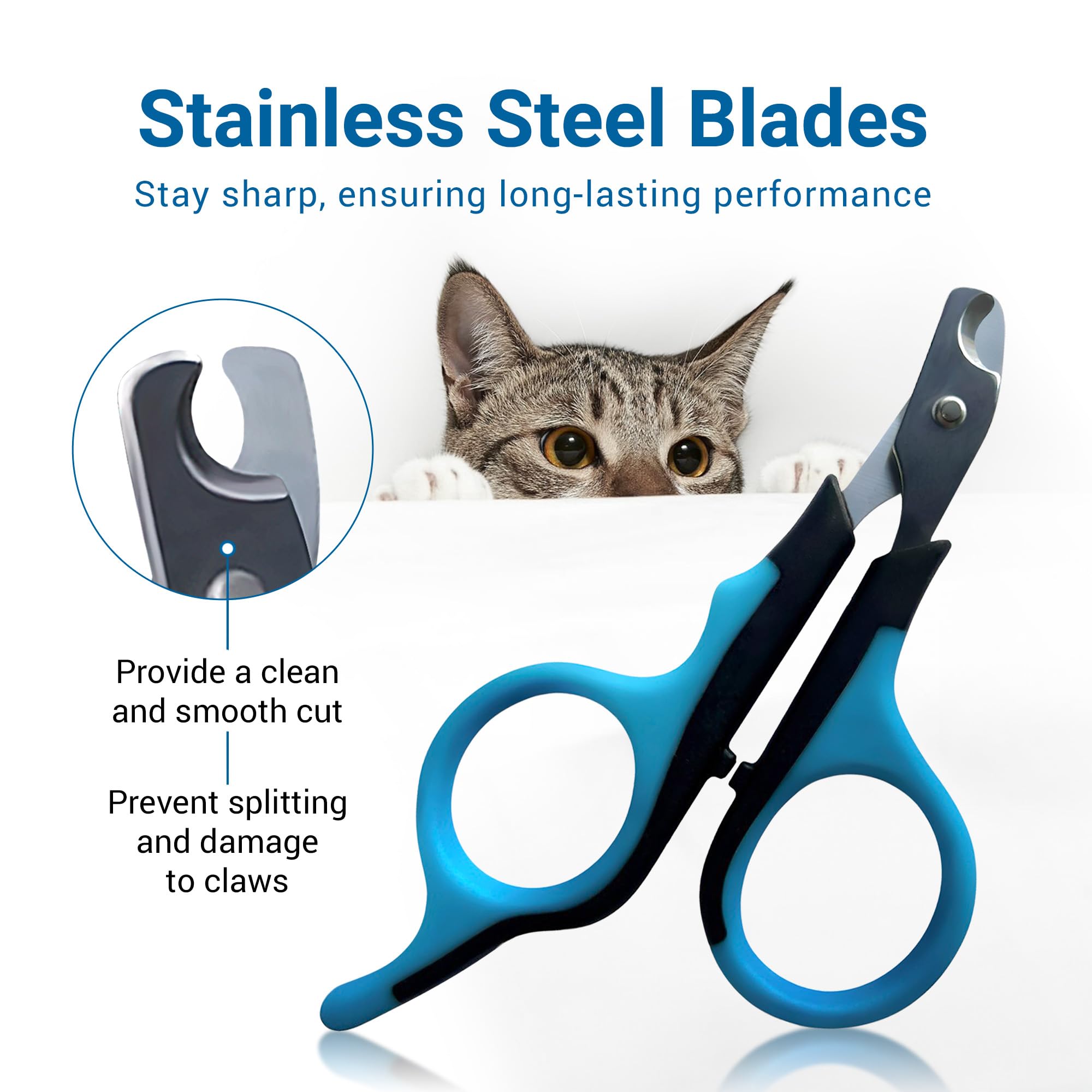 Kotomoda Professional Cat Nail Clippers, Made in Germany Pet Nail Trimming Tool, cat claw scissors,clipper for pet's nails - Image 4