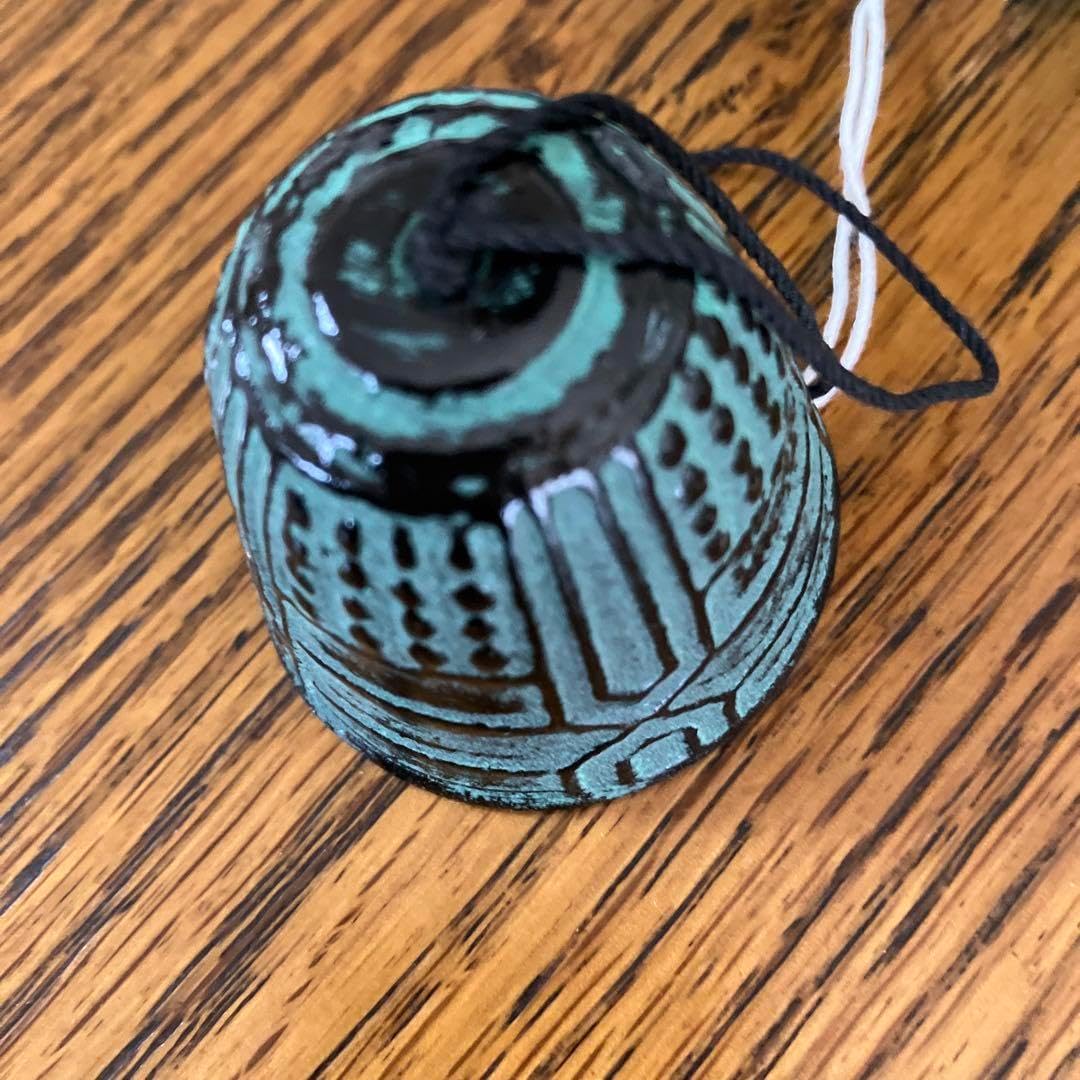 南部鉄器 岩鋳 風鈴 釣鐘 あお の通信販売 - 【南部鉄器 岩鋳通販なら キッチングッズ柳屋】 南部鉄器 風鈴 いわちゅう