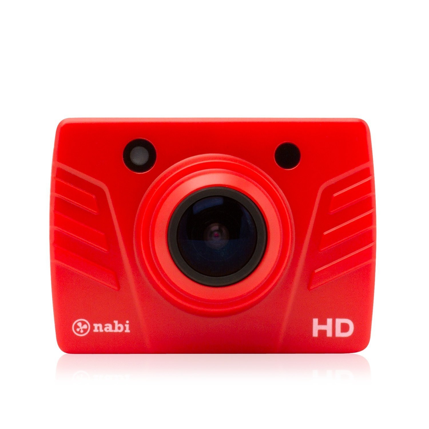 Nabi CAMERA1-06-FA12 Red Nabi Look HD Waterproof Digital Camera