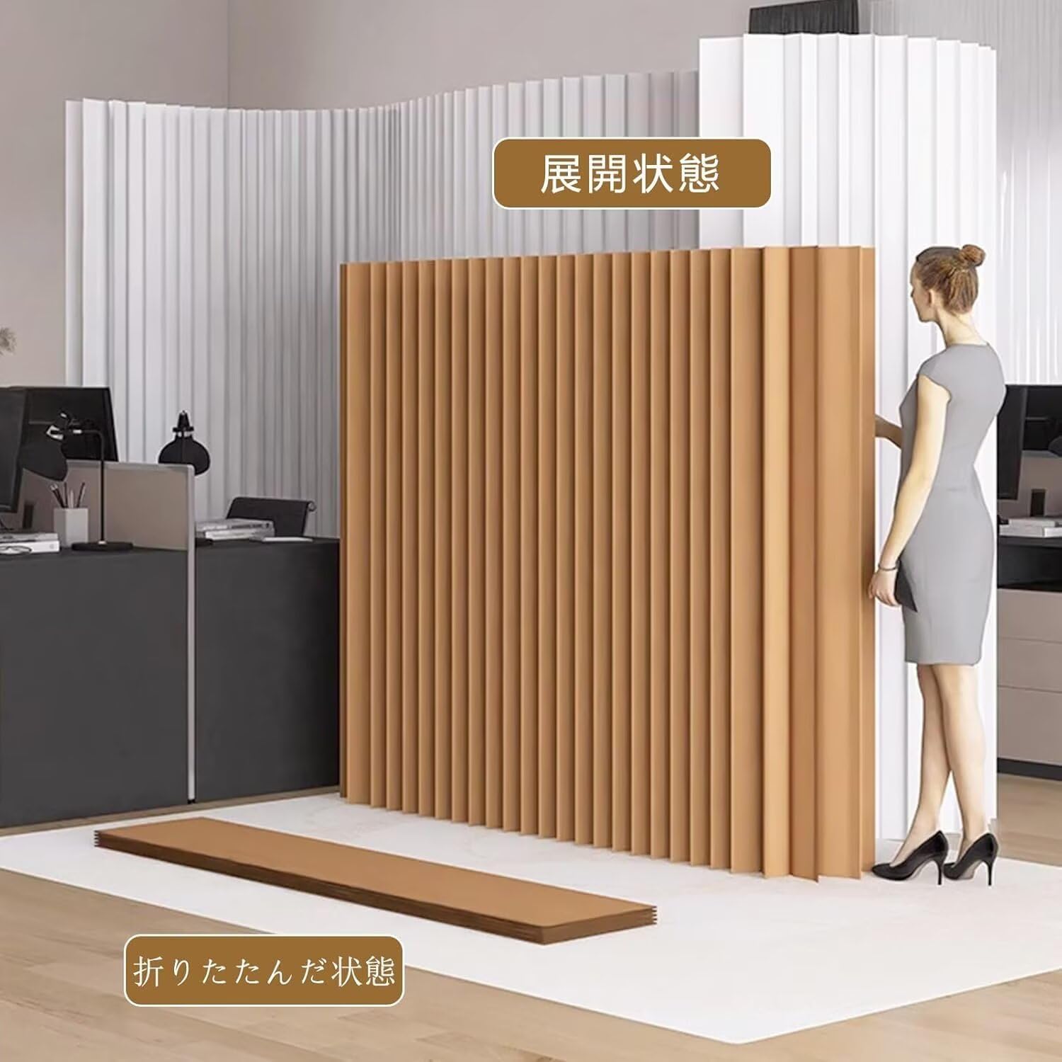 フレンチカントリー北欧調ホワイトチェストサイドキャビネット二点