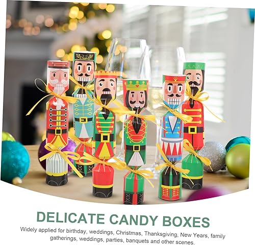 Miniatura 4 de COHEALI 12pcs Box The Anniversary Christmas Gift Bags Bridal Shower Jewls Cajas para Flores y Chocolates Dulces Regalos Cestas de Navidad Suministro