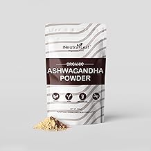 Neutraleaf Pure Ashwagandha Original Roots 200g Powder Organic Supplement | Rejuvenates Mind & Body, Stress Relief, Strength, Energy & General Wellness | For Both Men & Women
