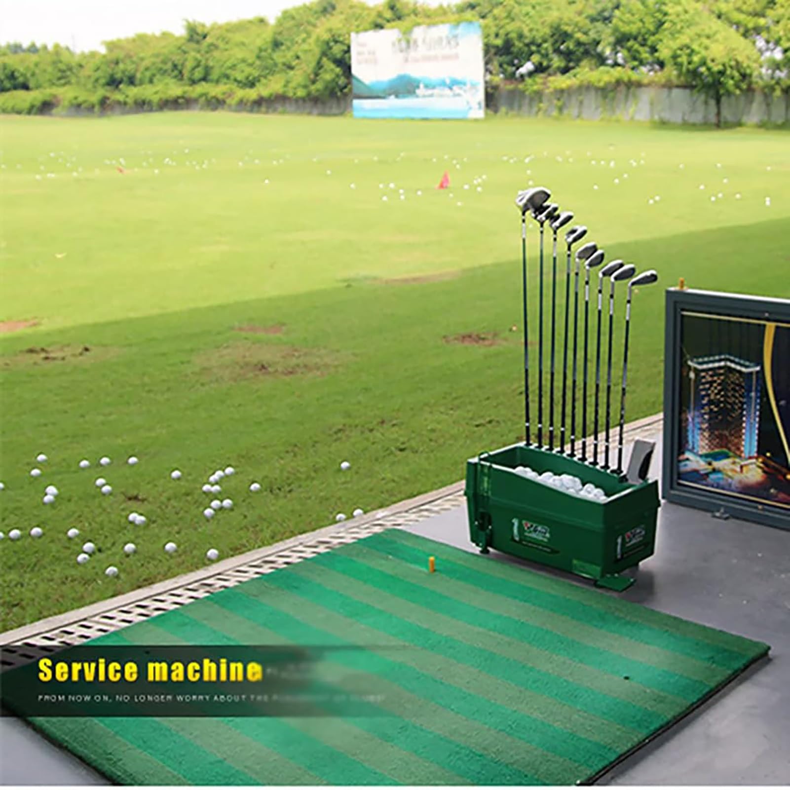 Maszyna dozowania piłek golfowych Nie wymaga prądu,Narzędzie treningu | Przenośna automatyczna maszyna do gry w piłkę golfową Maszyna do dozowania piłek golfowych z regulowaną podstawą