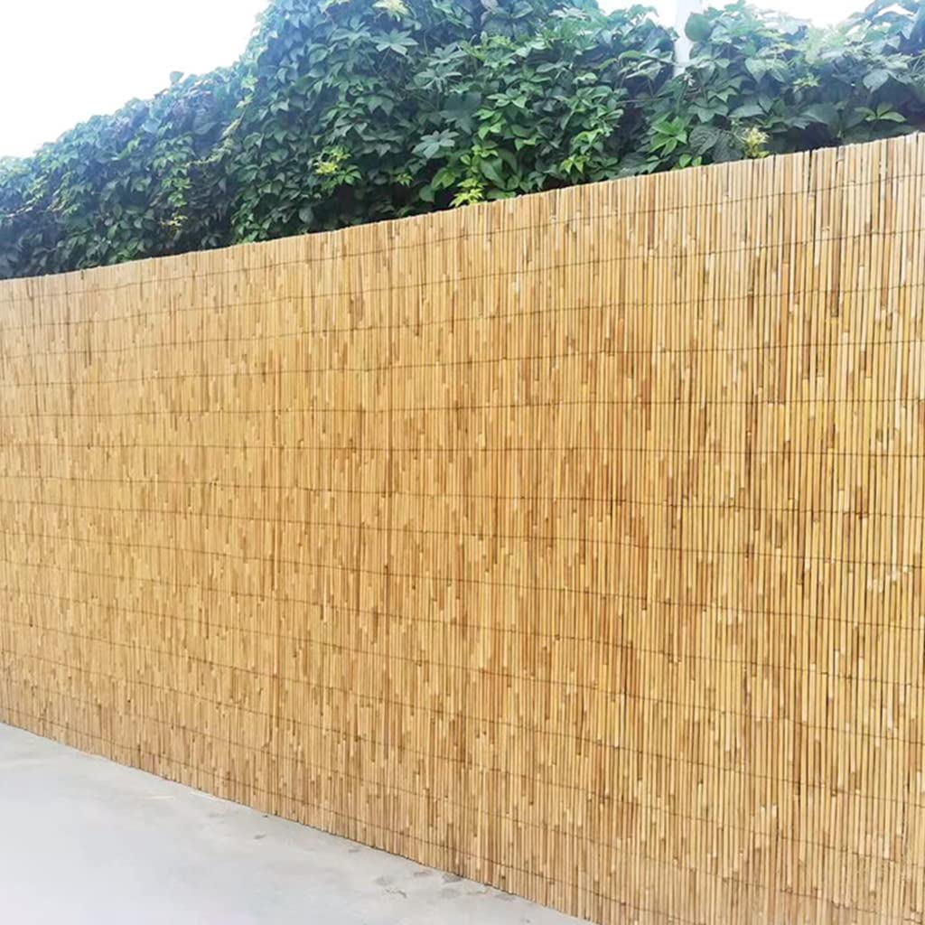 Außenzaun für Balkon, Terrasse und Garten, Dekoration, natürlicher Sichtschutz mit Schatten für Galerie, Restaurant und Hotel, 110 x 800 cm hoch