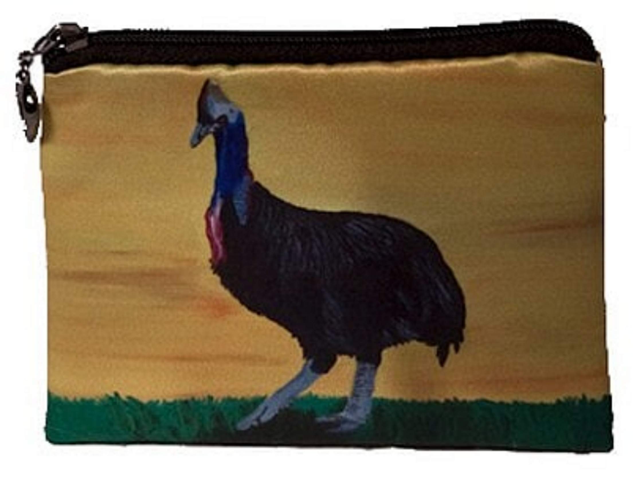 Salvador Kitti Change Purse, Vegan Coin Purse - Animals - from My Original Paintings - Support Wildlife Conservation, Read How (Animals)