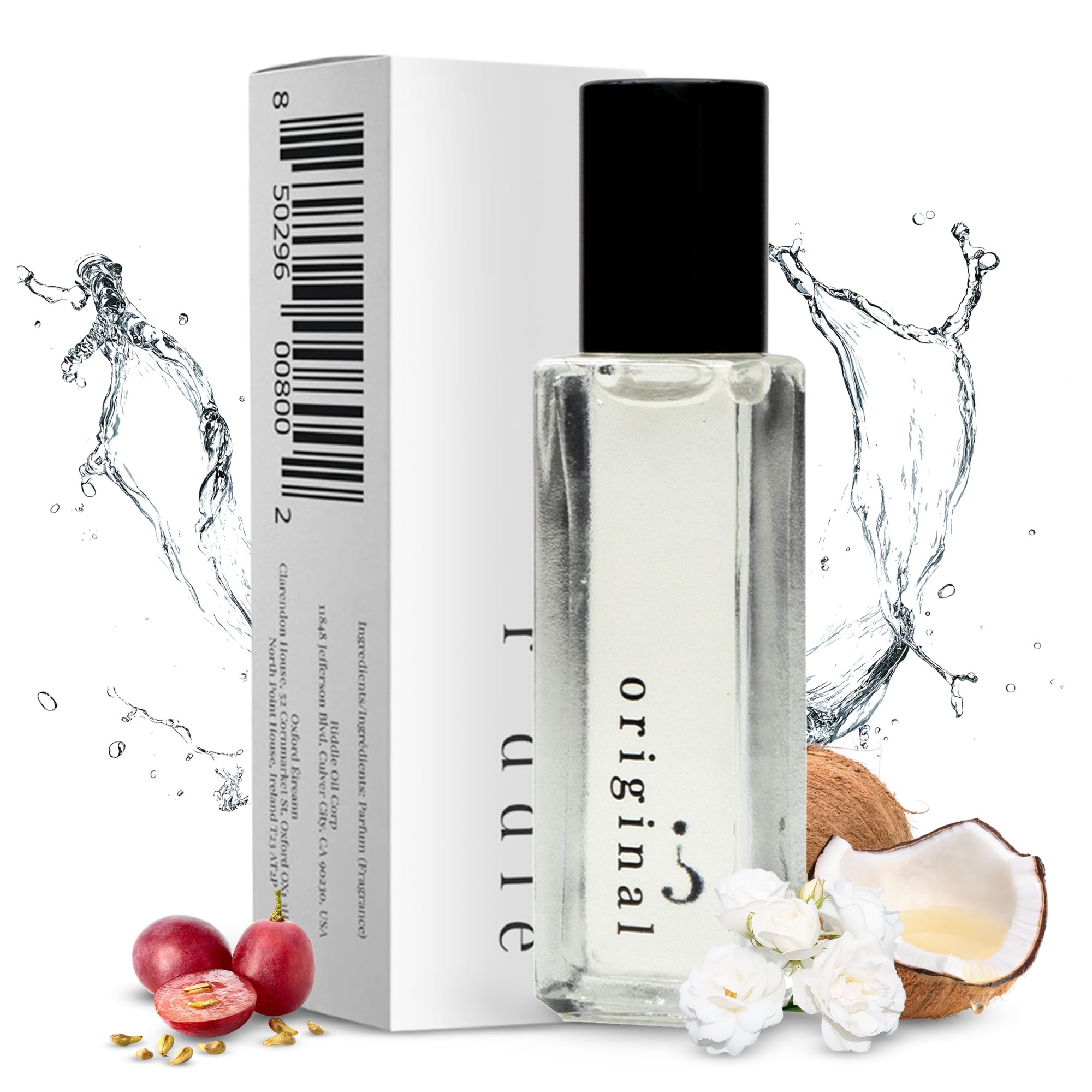 Riddle Original Roll On Pheromone Perfume Made in USA - Premium Rollerball Subtle Fragrance for Women - Long-Lasting Cruelty-Free Alcohol-Free Gentle on Skin - Ideal for Daily Use and Travel