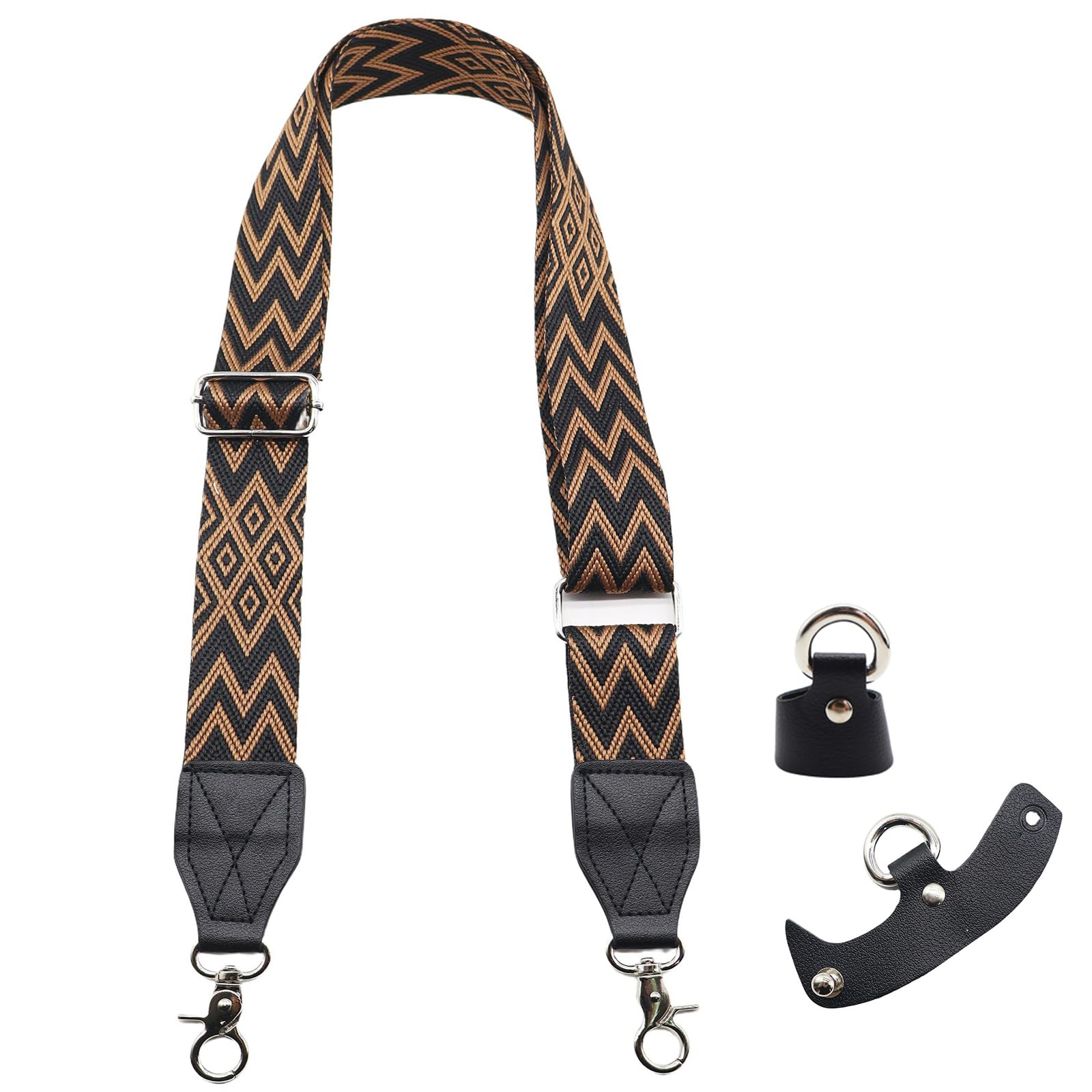 LEMEDE Purse Strap Replacement Crossbody 1.5" Wide Shoulder Strap Adjustable Straps Handbag Strap Replacement Belts
