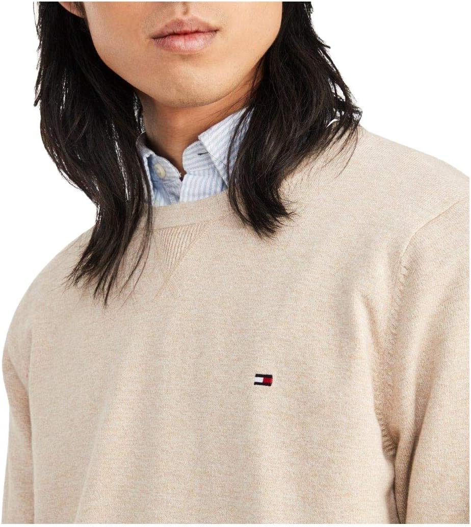 Tommy Hilfiger Mens Cotton Crew Neck Sweater