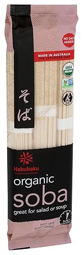 Miniatura 6 de Hakubaku Hecho en Australia The Japanese Way soba orgánica 95 onzas