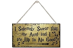 I Solemnly Swear I'm Up to No Good Lamp // Home Sign,...