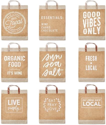Miniatura 4 de Santa Barbara Design Studio Hold Everything Market Tote, 13 x 18 pulgadas, Just Kidding