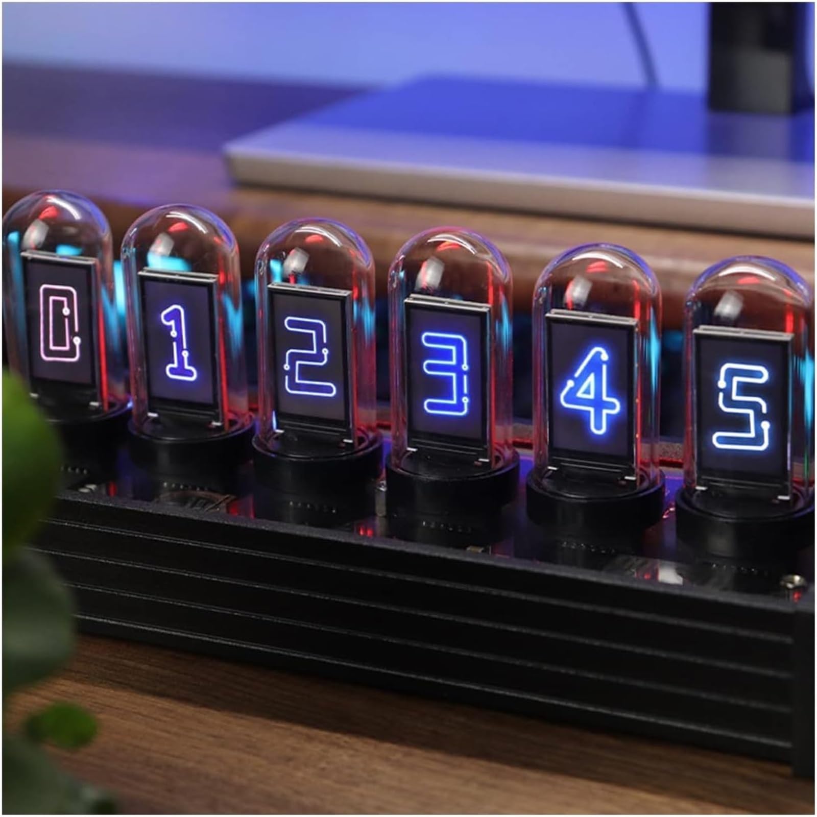 Amazon.co.jp: 電子 LED グロー管時計 ニキシー管時計 6 桁キット RGB