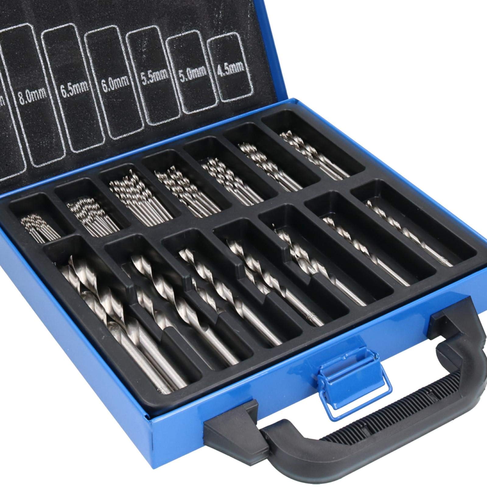 Punte HSS da Bit impostato le dimensioni metriche 1.5mm - 10mm 99pcs acciaio/Legno/Plastica A627