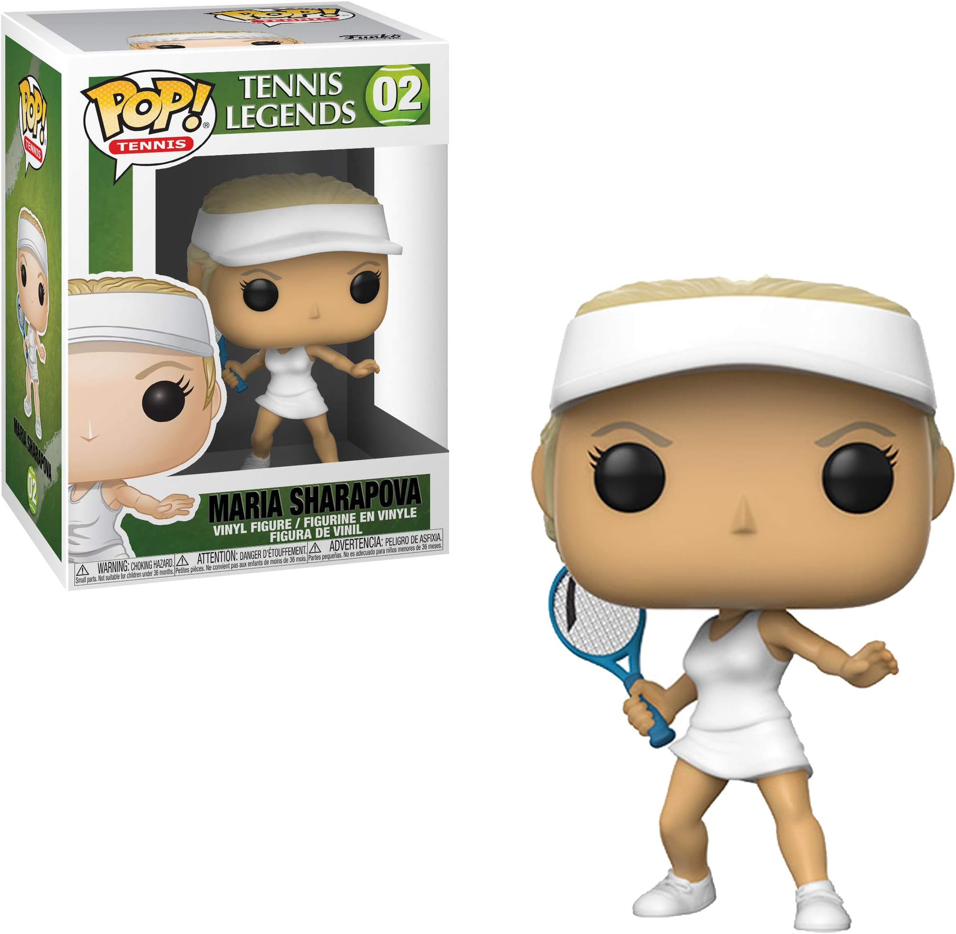Funko POP! Tennis Legends-Maria Sharapova Collectible Toy - Collectable Vinyl Figure - Gift Idea - Official Merchandise - Toys for Kids & Adults - Sports Fans - Model Figure for Collectors