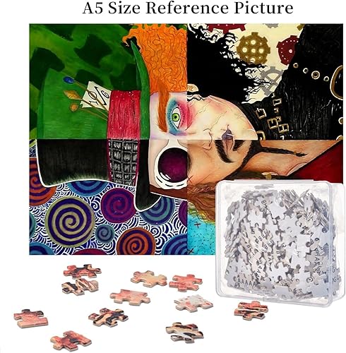 Miniatura 5 de Rompecabezas de madera de 500 piezas, Johnny Depp, juego de juguetes para adultos y niños