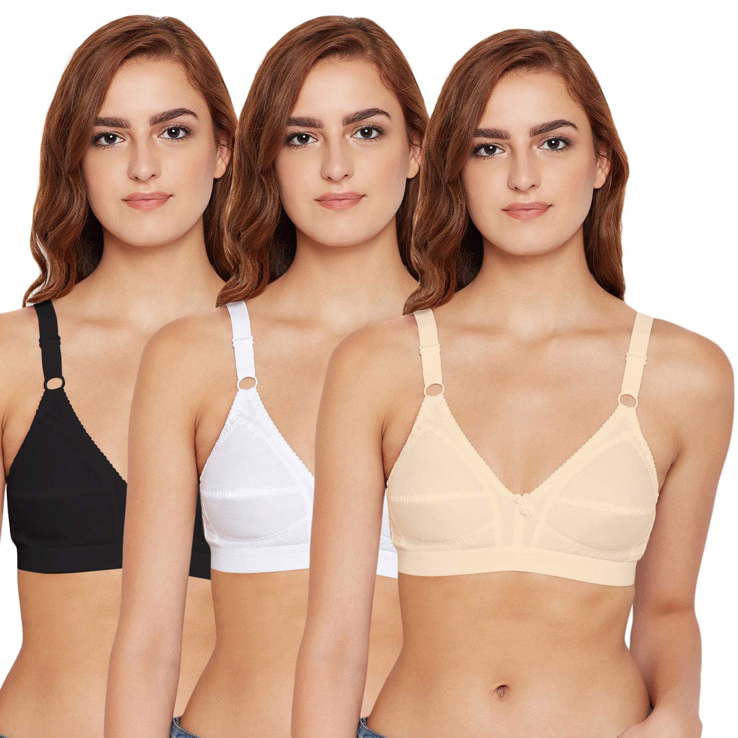 Women's Cotton Non-Wired Regular Bra-image-43