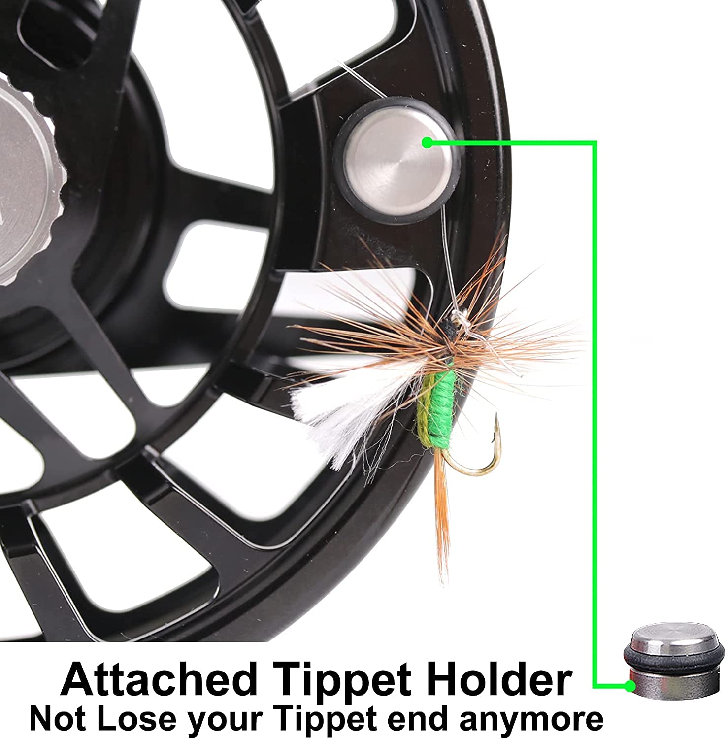 SPRINTON MAXIMUMCATCH AVID PRO Fliegenfischen Rolle mit CNC-gefräster Aluminiumkörper Super großer Spulenkern in 3/5, 5/7, 7/9WT