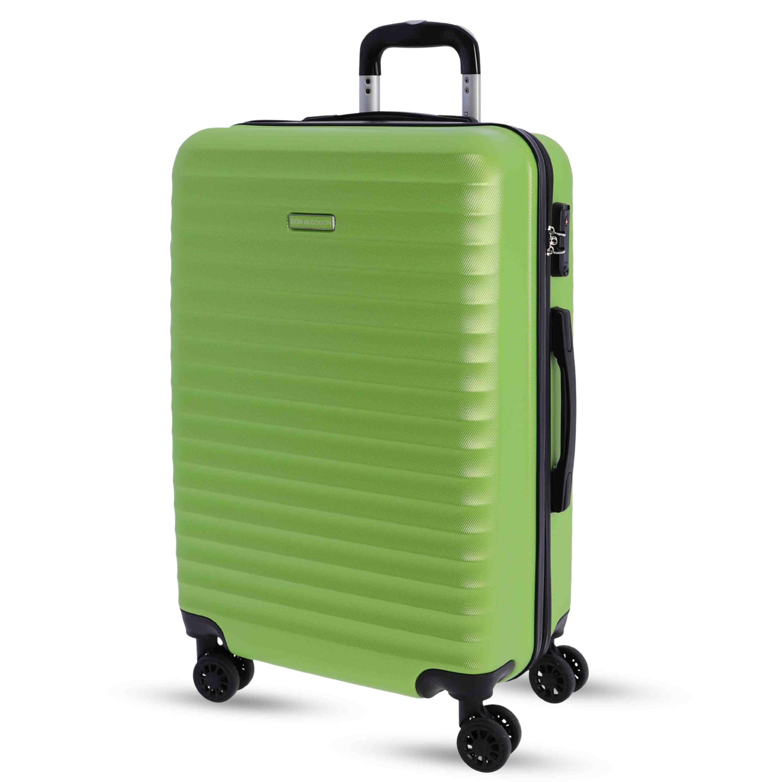 DON ALGODON Maleta Mediana 23 kg | Maleta de Viaje Rígida con 4 Ruedas Dobles 360º, Candado TSA y Asa Telescópica | Equipaje Resistente al Agua para Viajes en Avión - 1