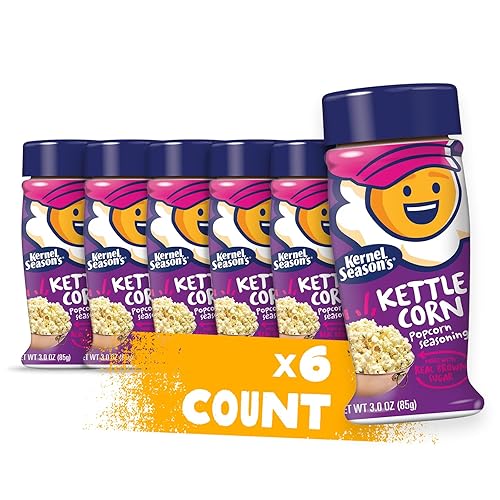 Miniatura 45 de Kernel Season's Condimento de palomitas de maíz con sabor a mantequilla de miel, 2.85 onzas (paquete de 6)