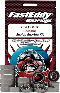 FastEddy Bearings Compatible with OFNA LX-1E Ceramic Sealed Bearing Kit