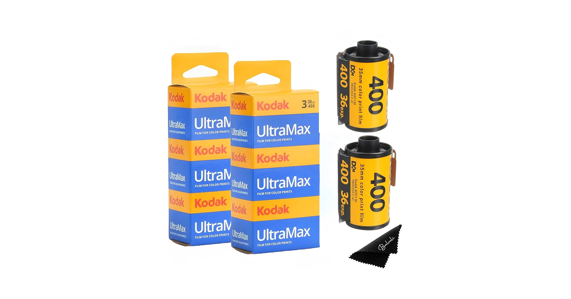 Amazon.com : Kodak Ultramax 400 35mm Film - 6 Pack of 36