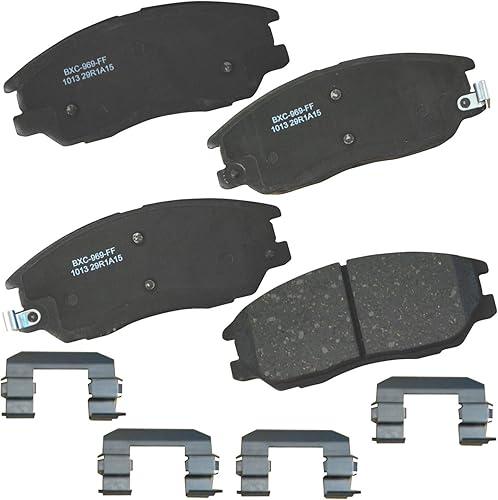 Miniatura 167 de Pastillas de freno delanteras cerámicas Bendix Premium SBC11 para modelos seleccionados Dodge Dart, Ford Fairlane, Falcon, Sedan Delivery, Mustang