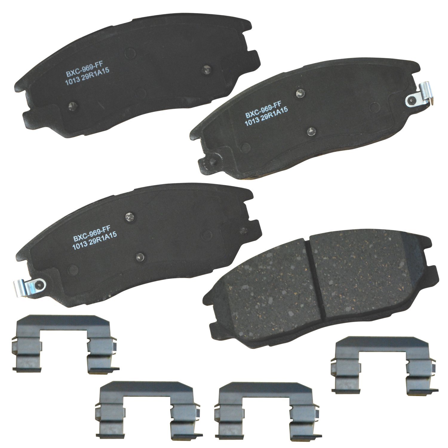 Bendix Premium SBC1013 Ceramic Front Brake Pads for Hyundai XG350 2005-2003, Kia Amanti 2006-2004