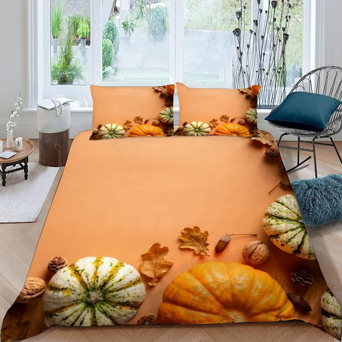 Housse de couette Halloween 260x240 hypoallergénique pour lit enfant et adulte