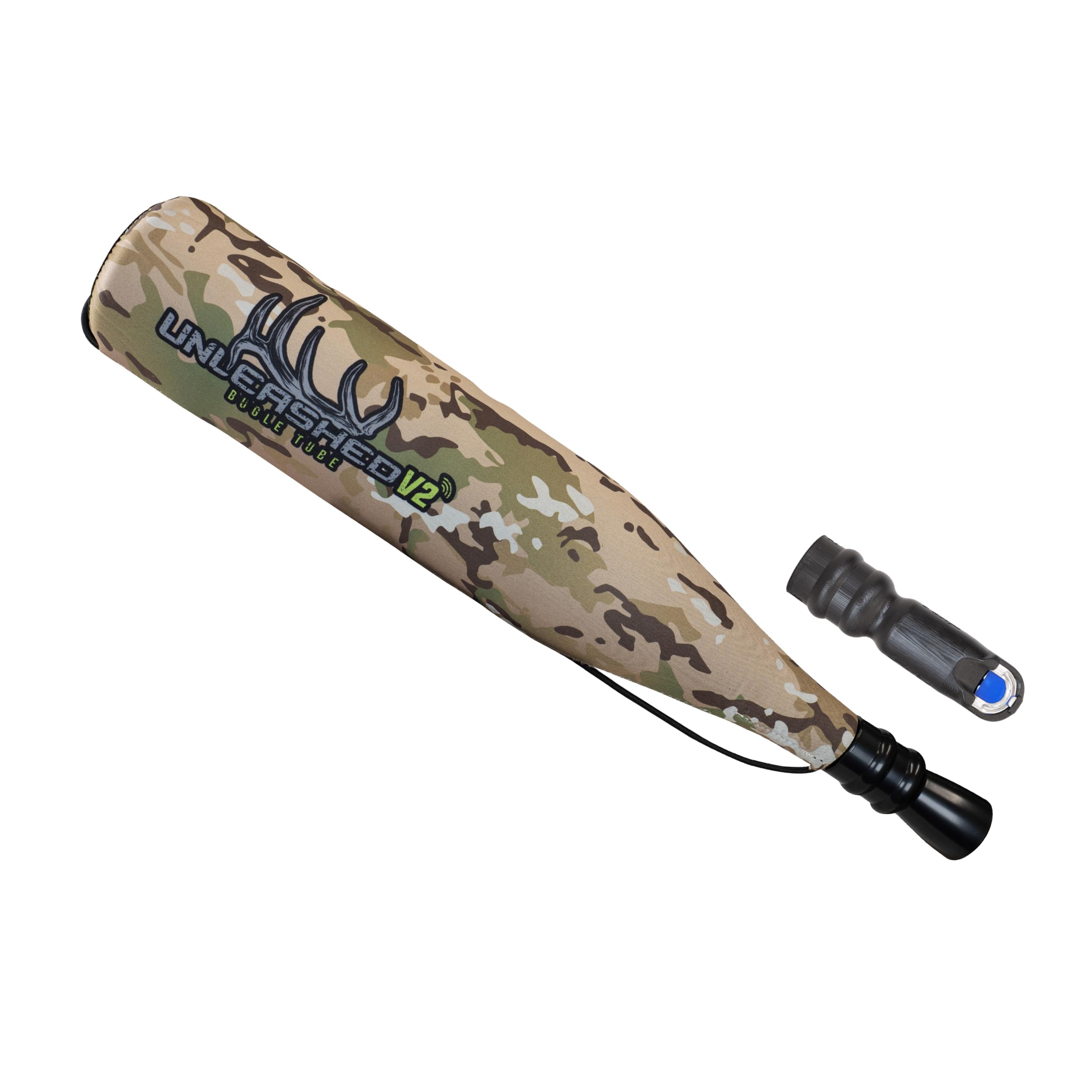 Phelps Game Calls Unleashed Bugle V2 Tube - Advanced Elk Bugling System with External and Diaphragm Mouthpieces for All Calling Styles