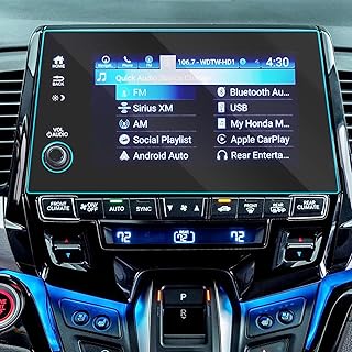 Compatible with 2018-2023 Honda Odyssey Screen Protector 8-Inch, For Odyssey 8-In Touchscreen Protector, For 2018-2023 Odyssey EX/EX-L/Touring Tempered Glass Protective Film With Precise Cutting