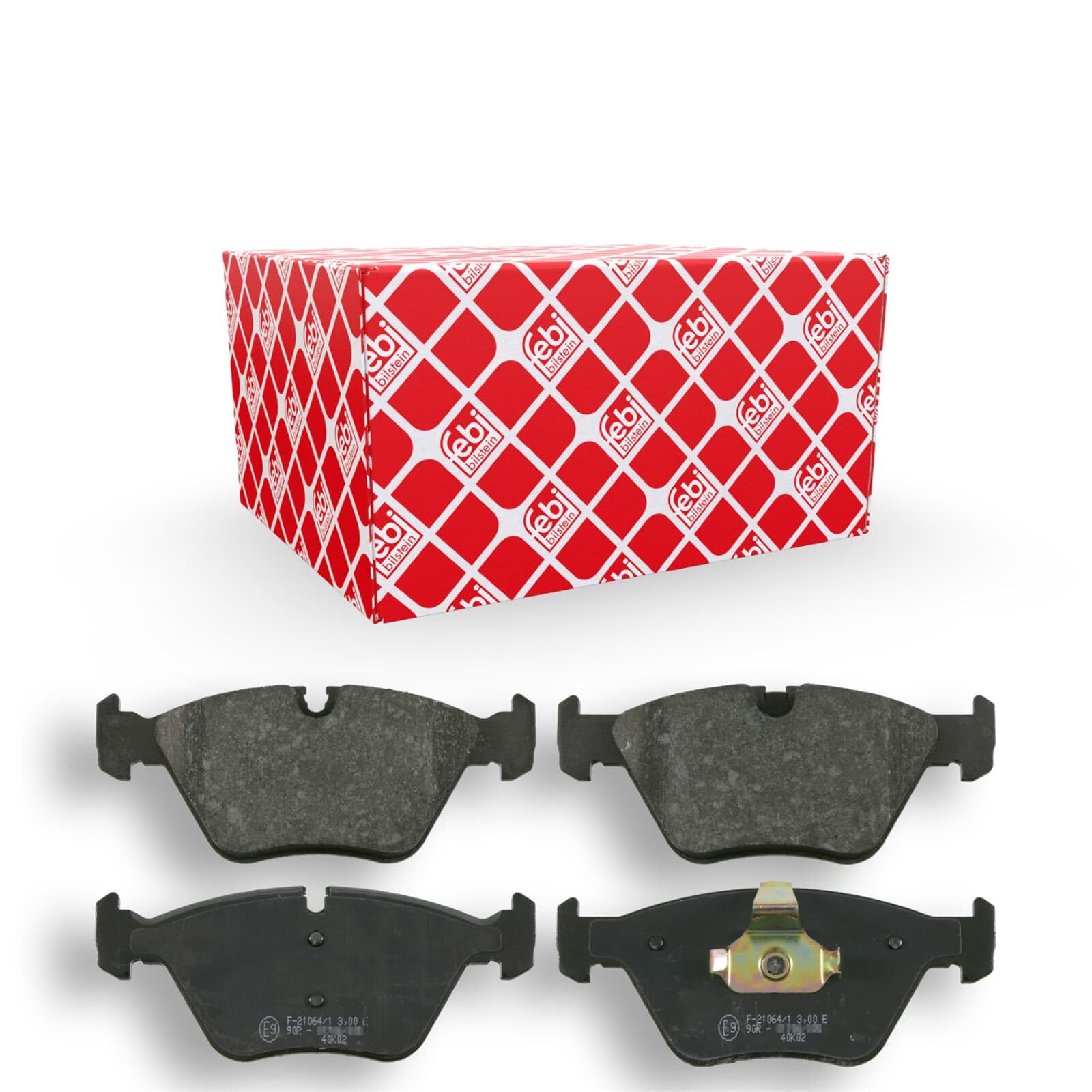 Front FEBI GERMANY 16442 Brake Pad Set, disc brake for BMW,MG