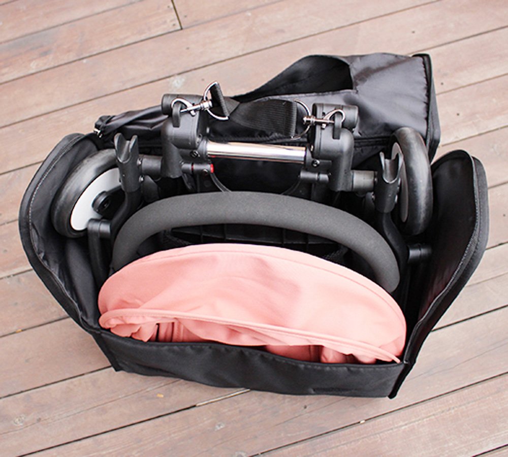 Sac de Voyage pour Poussette pour bébé Compatible pour Babyzen YOYO+ YOYO2 Yoya, Sac de Voyage pour Poussette Durable et léger avec Sangles de Sac à Dos