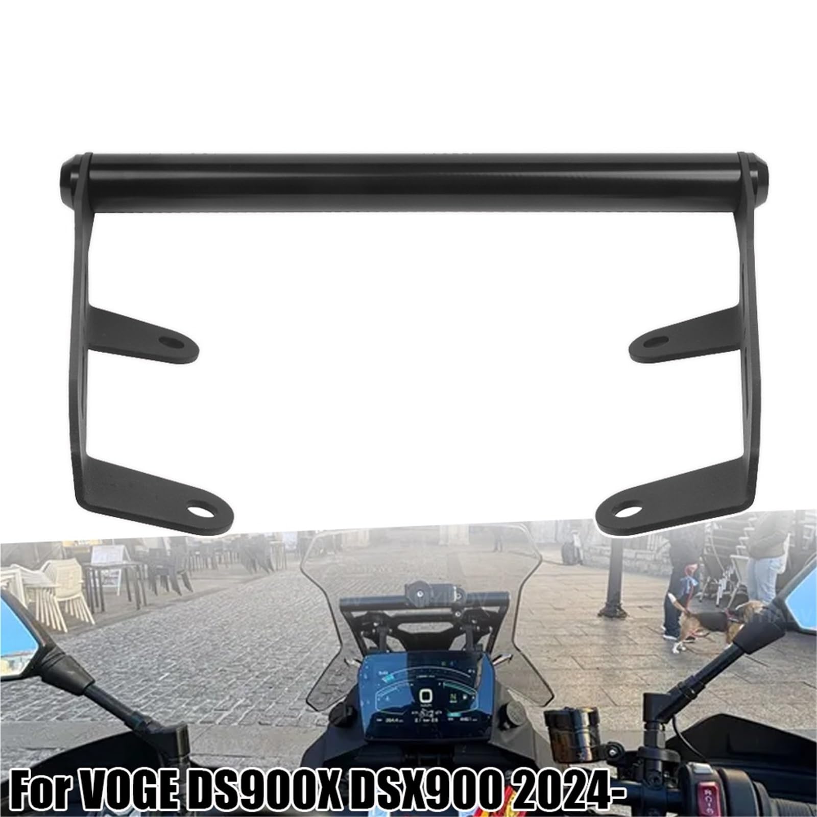 Uchwyt na nawigację GPS do motocykla VOGE Valico DSX900 2024-2025, uchwyt na telefon z nawigacją GPS, 22 mm Uchwyt do nawigacji GPS