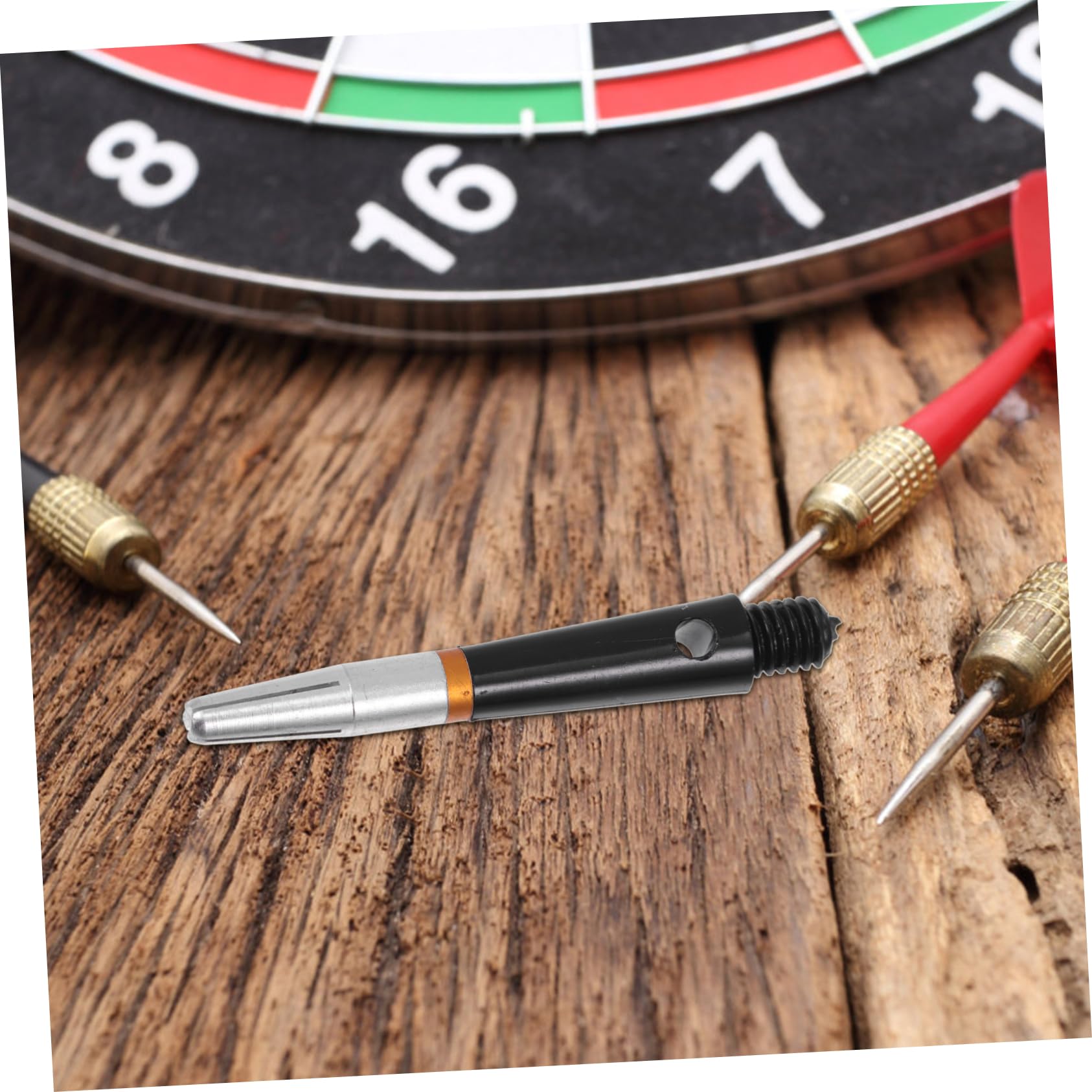 ifundom Aluminum Nylon Shafts 6pcs Rotating Shafts Toy Flights for Thread Stem Game Rod