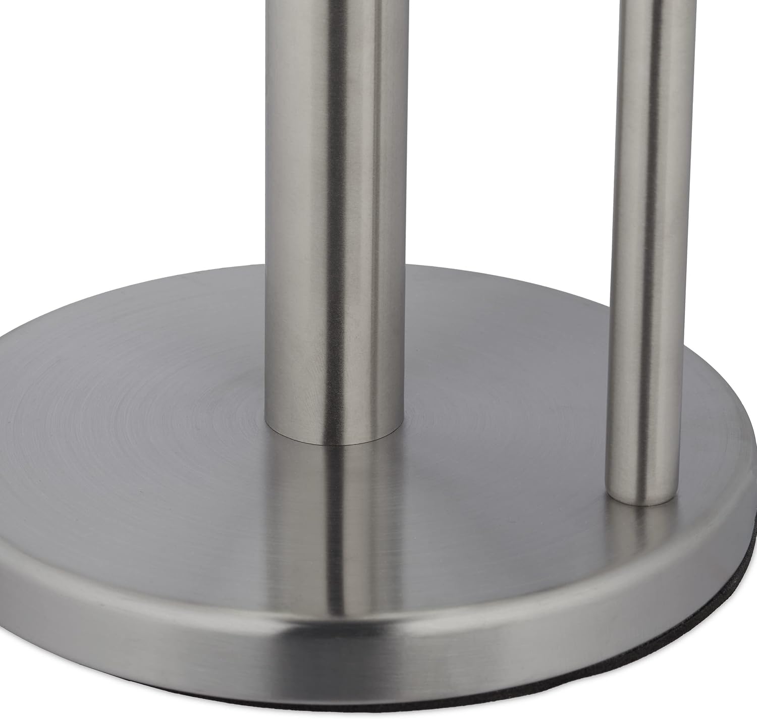 Close-up of the base of the kitchen roll holder