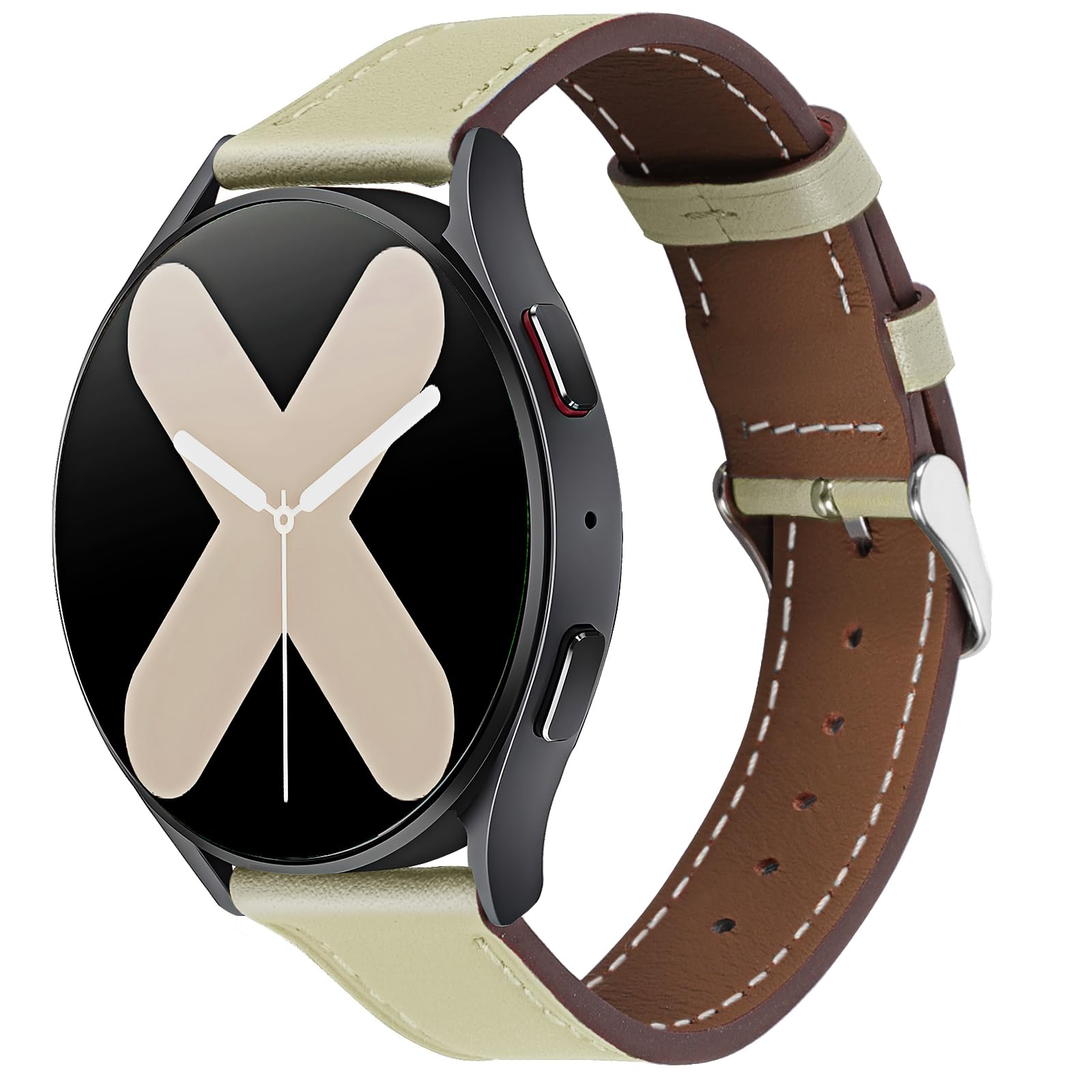 POJUSASI Italy Genuine Leather Watch Band, Quick Release Leather Watch Straps 20mm 22mm for Men and Women, Wear-resistant & Sweat-Resistant Leather Watch Replacement Straps, Stainless Buckle