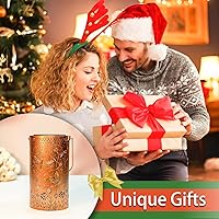 Vista 3 de Paquete de 2 linternas solares colgantes de libélula al aire libre, impermeables, luces LED solares de metal, linternas decorativas para jardín