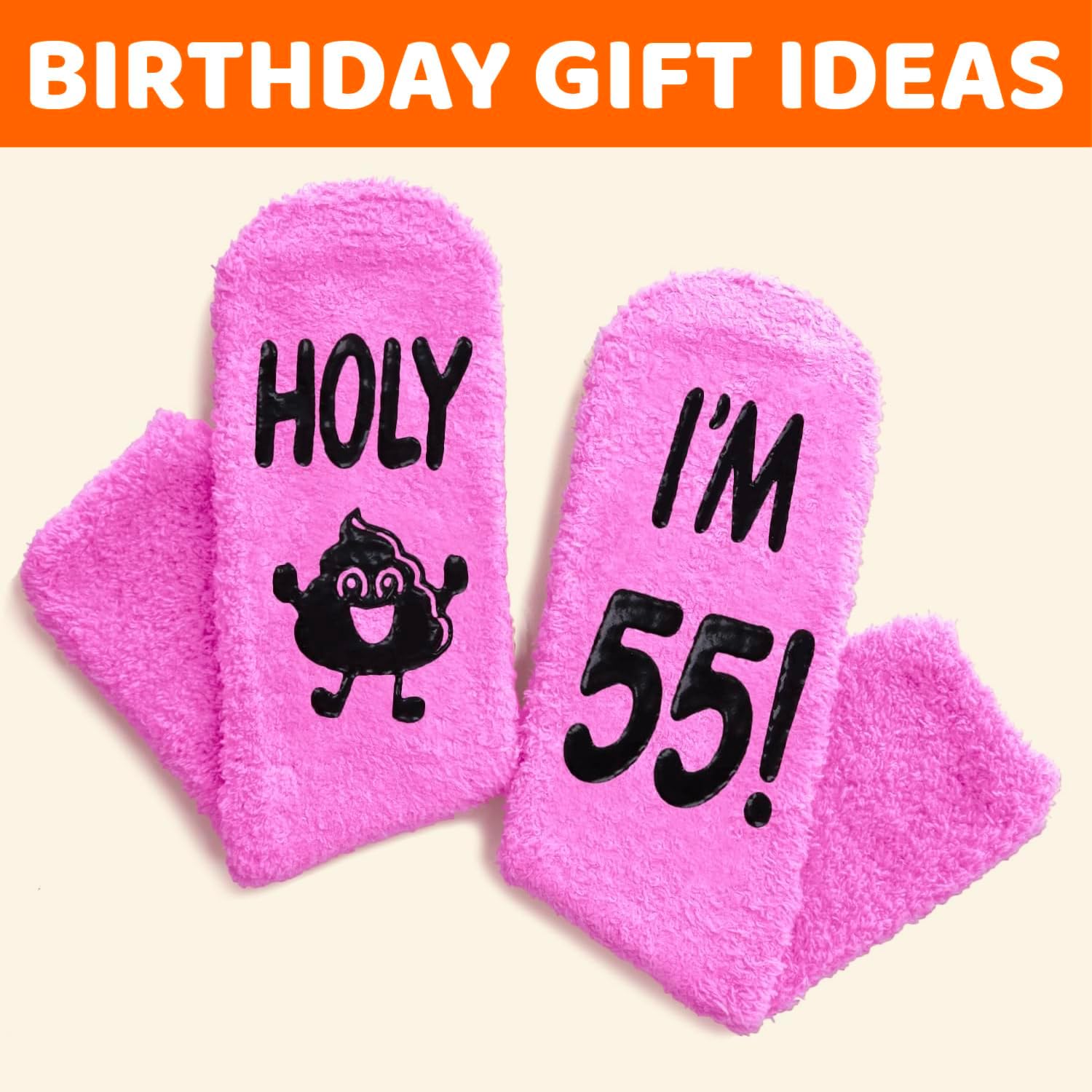 HAPPYPOP 55th 60th Birthday Funny Gifts - Socks for Older Women in Their 50s - Image 7