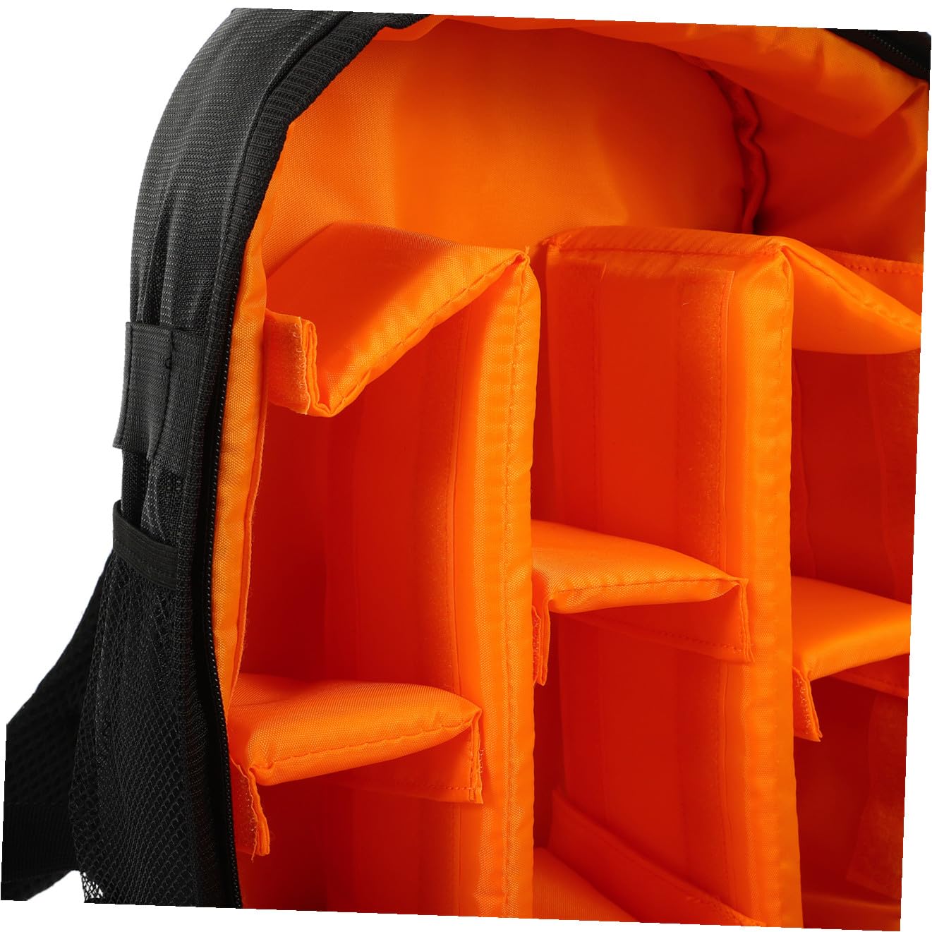 Angoily Borsa per Fotocamera Multi-griglia Piccola Custodia Digitale Protezione Completa, Zaino Portatile Leggero per Fotocamera e Accessori, per Viaggi e Uso Outdoor