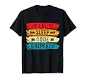 Eat Sleep Code Repeat T-Shirt