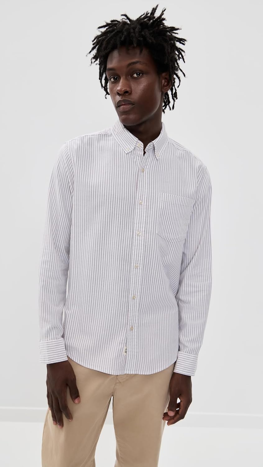 Fair Harbor Men's Salty Oxford Shirt - Image 2