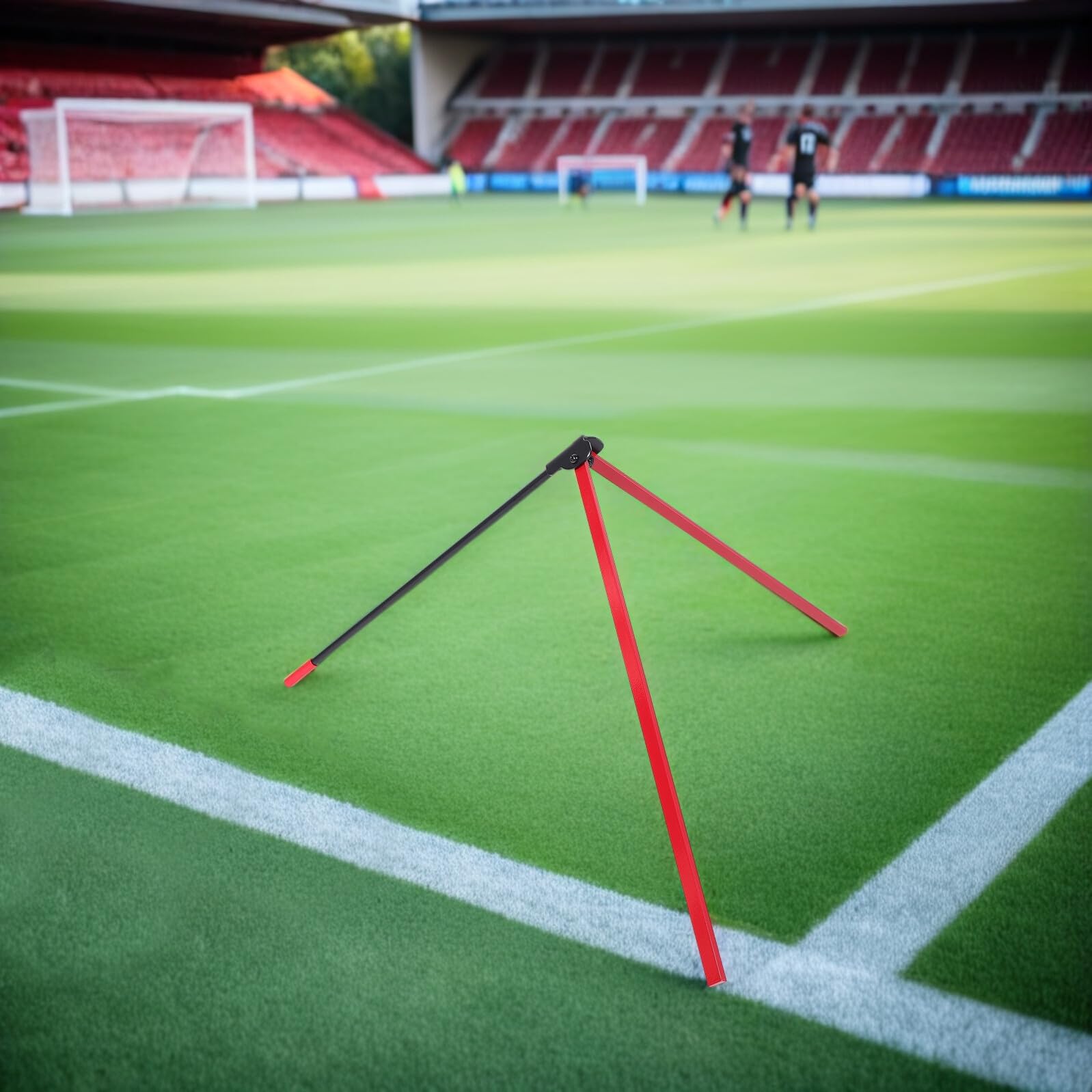 Stabiler Fußball Kickhalter Tee aus Metall Tragbar und rutschfest für Präzises Training dem Spielfeld für Erwachsene und Jugendliche