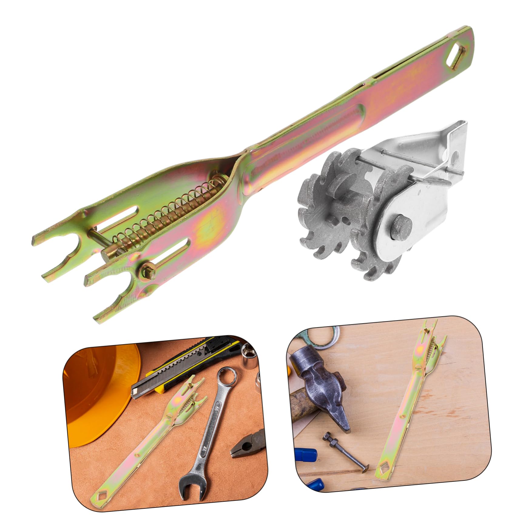 Tenditore di Filo per Recinzione in Acciaio Inox Resistente | Alluminio e Ferro, per Cavo D’acciaio e Reti Agricole, Maniglia Robusta per Uso in Giardino