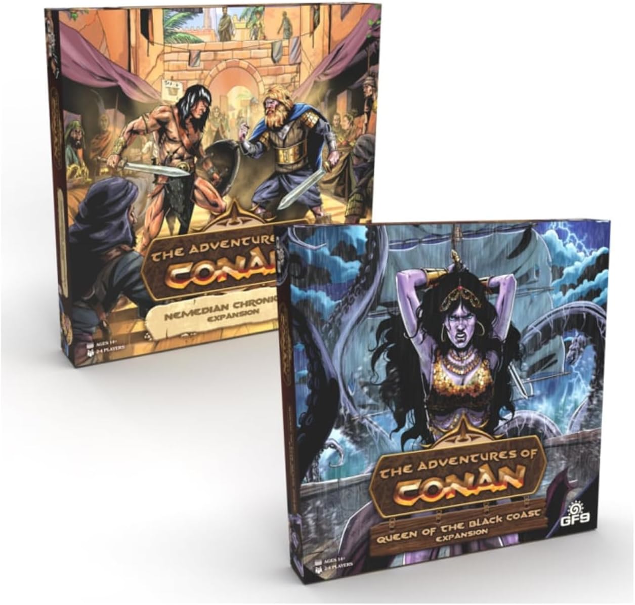 The Adventures of Conan - Queen of the Black Coast & Nemedian Chronicles