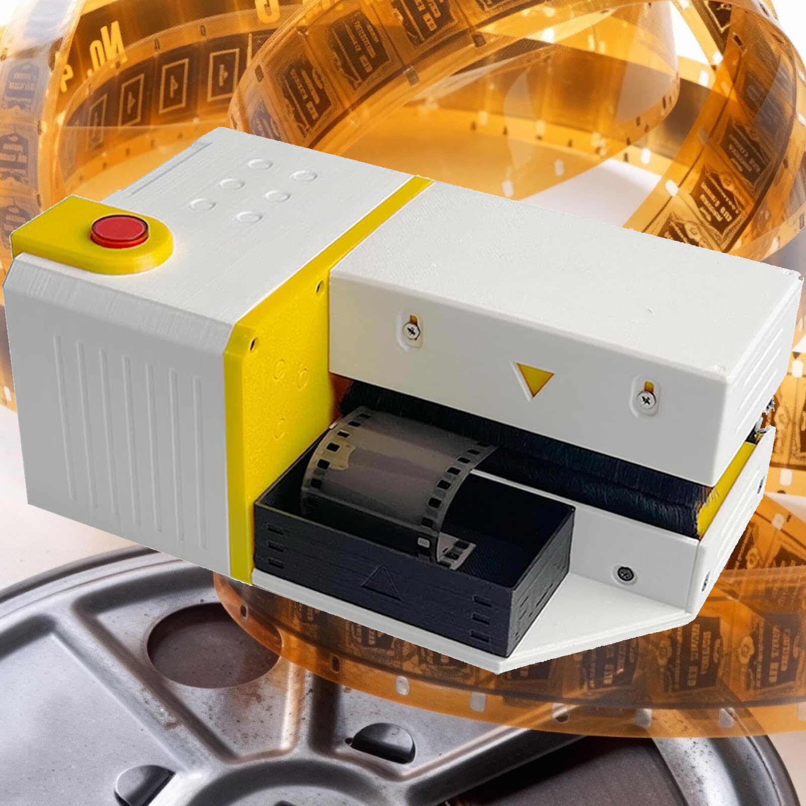135/120 Limpiador Eléctrico Antiestático Para Negativos, Cepillo De Limpieza, Ventilador Con Filtro, Caja Magnética Para Almacenamiento De Películas, Tipo C, Para Negativos En Blanco Y Negro,