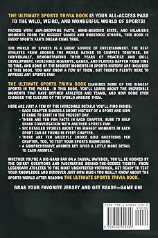 The Ultimate Sports Trivia Book: A Collection of Fascinating Stories, Amazing Trivia Quizzes and Fun Facts for Sports Lovers!
